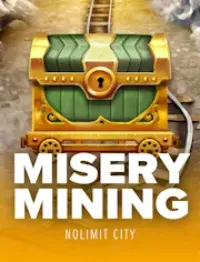 misery mining slot logo